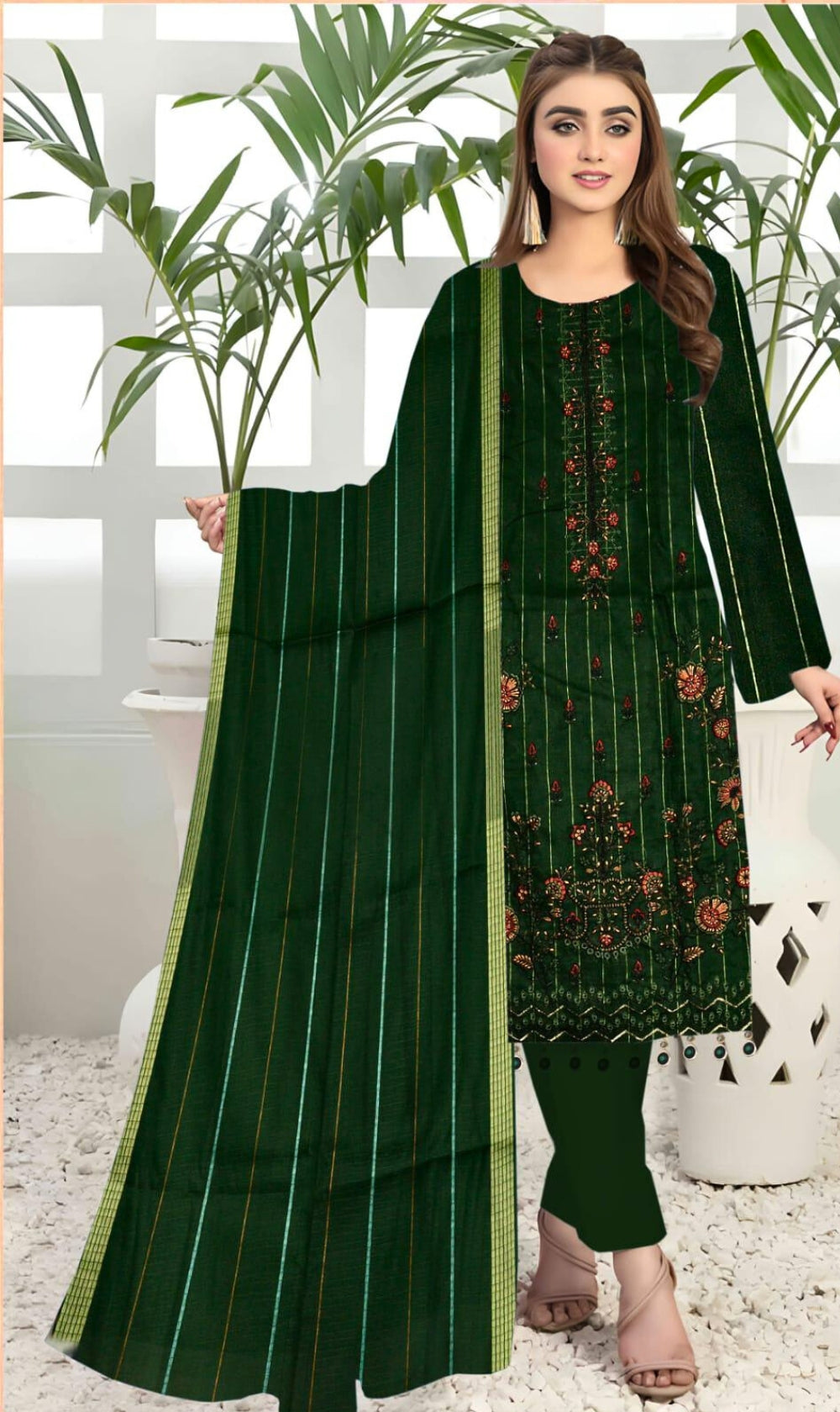 Nafasat Collection 3 Pc Unstitched 6 Colors | Maryam Collection